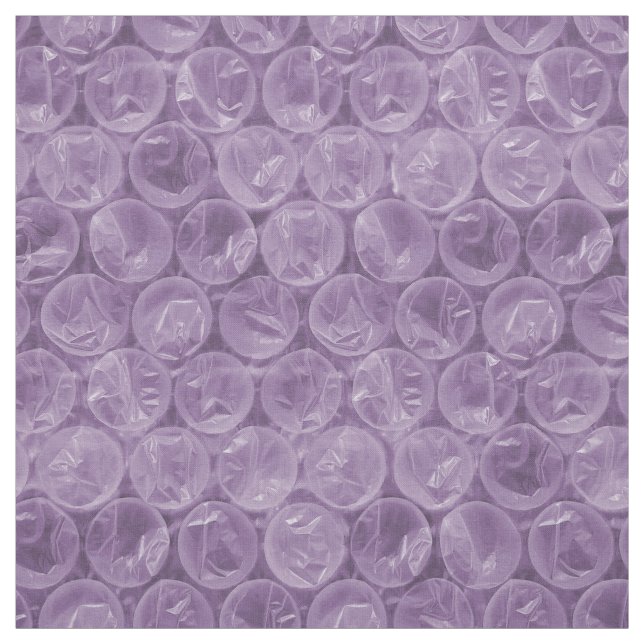 Lila bubbelplastmönster tyg (Provkarta)