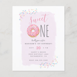 Lila | Budget Donut Sprinkle Sweet 1st Birthday