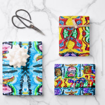 LILA BUFFALO GIFT WRAP—3 LAKAN INGÅR