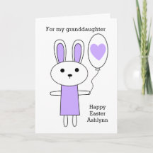 Lila Bunny Påsk farmdotter
