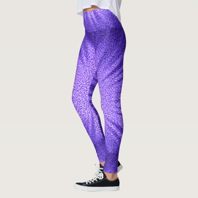 Lila Burst Leggings (Vänster)