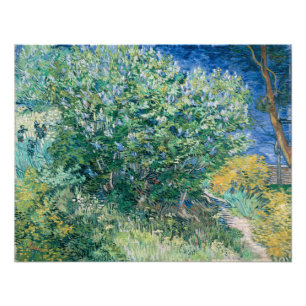 Lila Bush (lilor) vid Vincent Van Gogh Fototryck