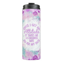 Lila Butterflies and Flowers Sassy Sarcasm