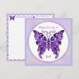 Lila Butterfly 31