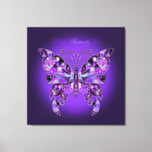 Lila Butterfly 31 bärbar dator