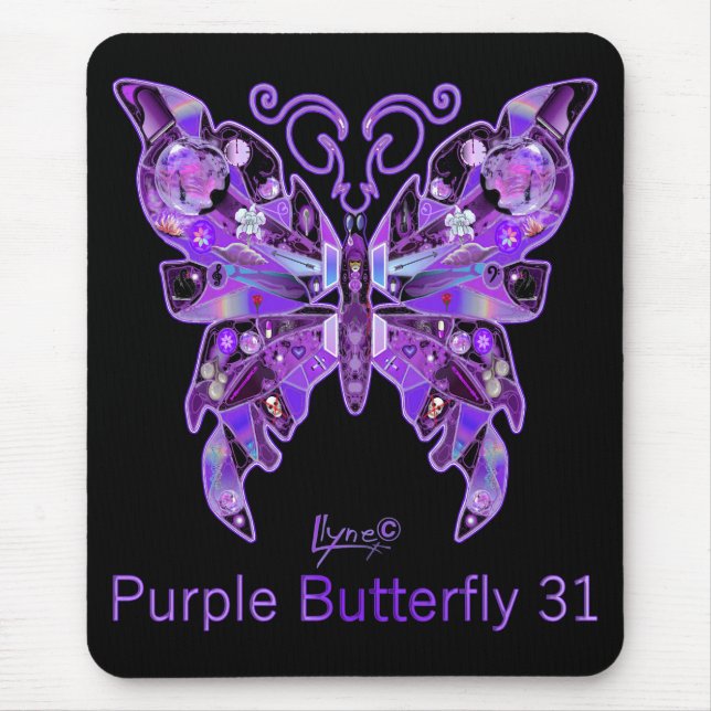 Lila Butterfly 31-musmatta Musmatta (Framsidan)