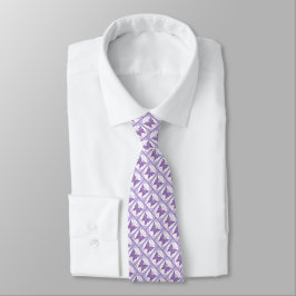 Lila Butterfly 31 Neck Tie Slips