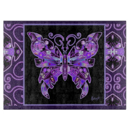 Lila Butterfly 31 Styckningsbord