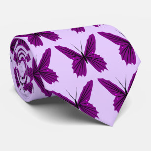 Lila Butterfly Design Slips