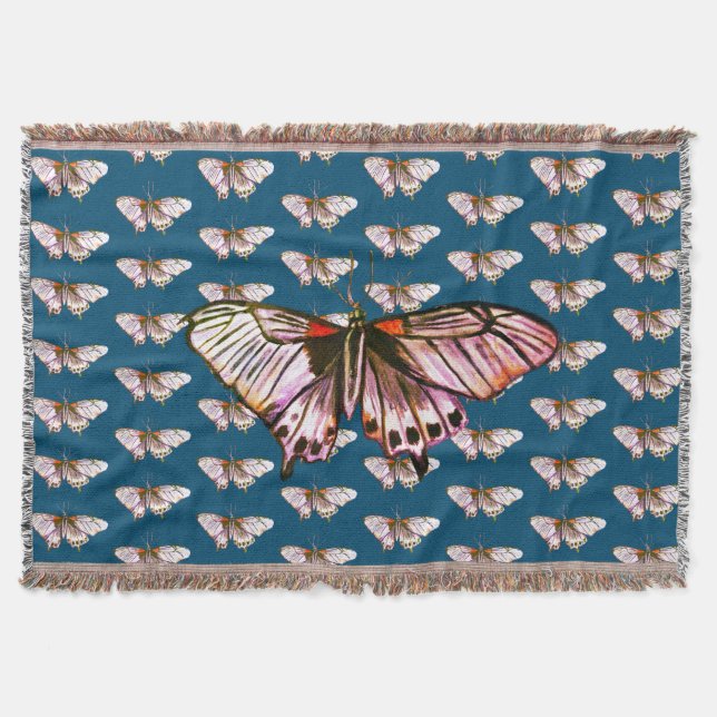 Lila Butterfly Filt (Framsidan)