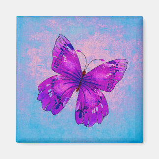 LILA BUTTERFLY ~ MAGNET