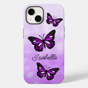 Lila Butterfly och Personligen Ditt namn