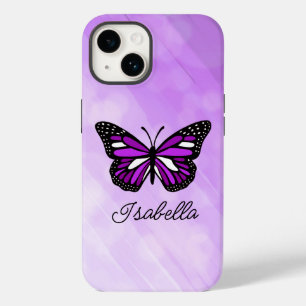 Lila Butterfly och Personligen Ditt namn