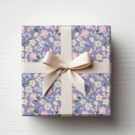 Lila Butterfly Presentpapper