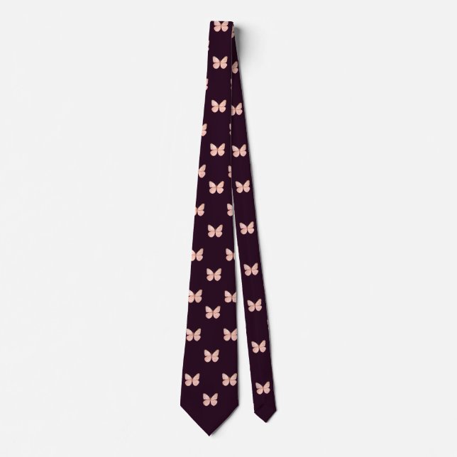 Lila Butterfly Work Professionell Manar & Women Slips (Framsida)