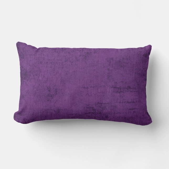 Lila/bygel - reversibel ländrygg lumbarkudde (Framsida)