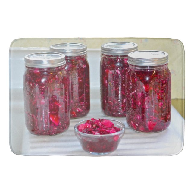 Lila Cabbage Badrumsmatta (Framsidan)