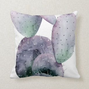 Lila Cactus Kudde