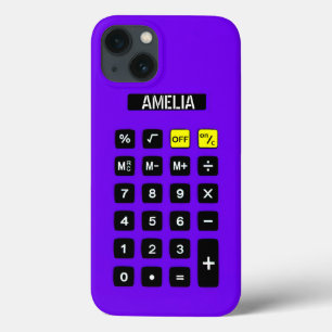 Lila Calculator med tangentbord