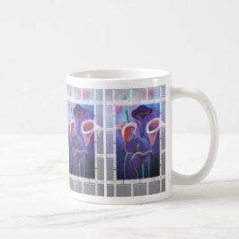 Lila Callas Lilac och Lila Art Kaffemugg