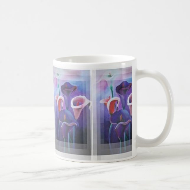Lila Callas Lilac och Lila Art Kaffemugg (Höger)