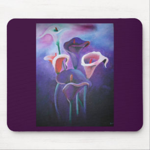 Lila Callas Lilac och Lila Art Musmatta