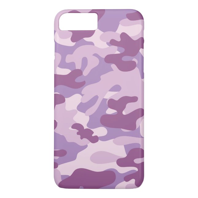 Lila Camo Design Case-Mate iPhone Skal (Baksida)