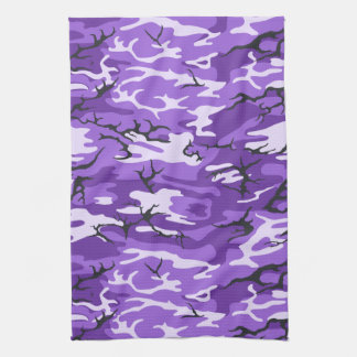 Lila Camo Kökshandduk