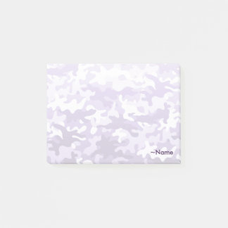Lila Camo Post-it Block