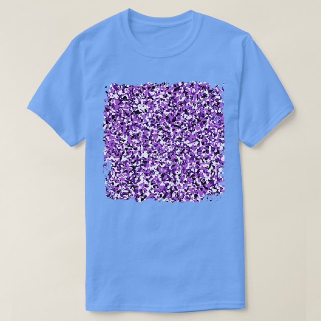 Lila Camoue T Shirt (Design framsida)