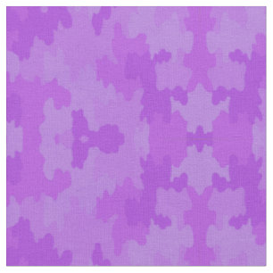 Lila Camouflage Mönster Tyg