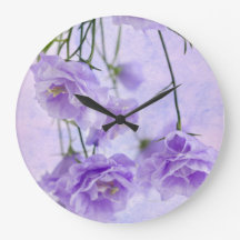 Lila Campanella Flowers Macro