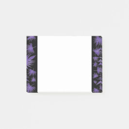 Lila Canary Vine Löv Post-it Block