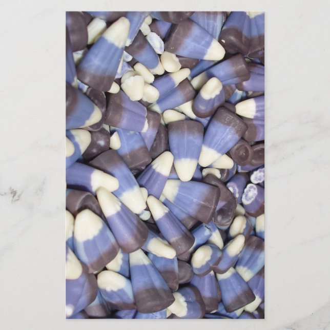 Lila Candy Corn Brevpapper (Framsida)