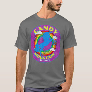 Lila Candy Mountain Est 2005 Unicorn Paradise T Shirt