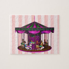 Lila Carousel Pussel