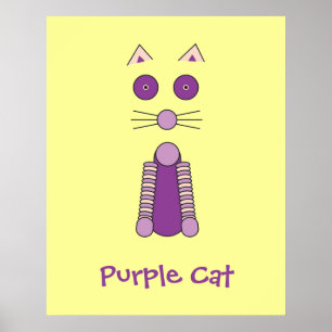 Lila CAT Poster