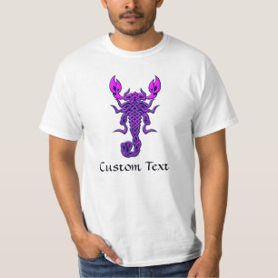 Lila Celtic Knot Scorpion T Shirt