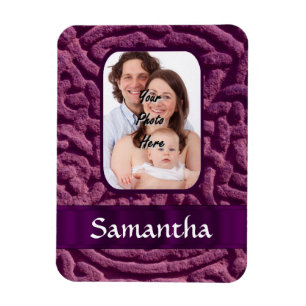 Lila Celtic knotwork symbol Magnet