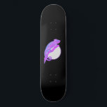 Lila Chameleon Mini Skateboard Bräda 18,5 Cm<br><div class="desc">En kameleon inom rosa och lila vilar på ett runt ram - söt,  snabbt,  rkaktig,  roligt! Perfektens gåva till den något olyckliga reptilen älskare!</div>