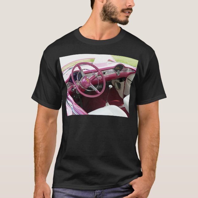 Lila Chevy Bel Luft Tee (Framsida)