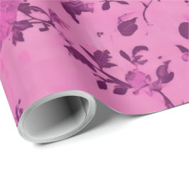 Lila Chinoiserie Dekoupage Presentpapper