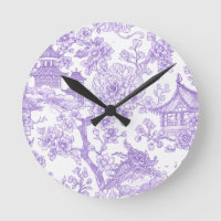Lila Chinoiserie Toile Drak Sakura