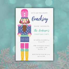 LILA CHRISTMAS NUTCRACKER PARTY HELGDAG INBJUDNINGAR