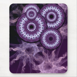 Lila Circle Fractal Fantasy Musmatta