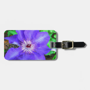 Lila Clematis Flower Bagagebricka