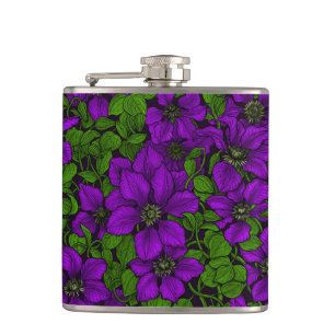 Lila Clematis vine Fickplunta