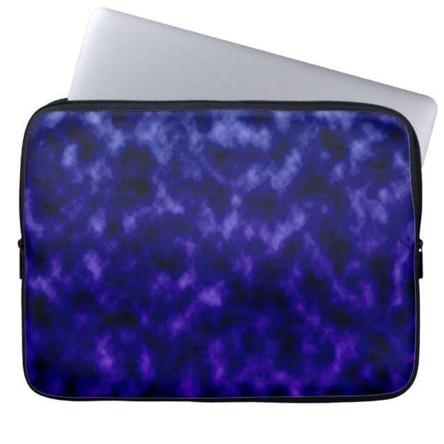 Lila Clouds Laptop Fodral (Framsidan)