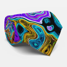 Lila Colorful Groovy Abstrakt Retro Liquid Swirl