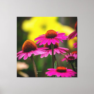 Lila Conblomma Canvastryck